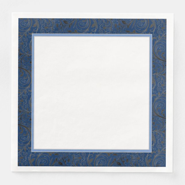 Easter Paper Napkin He Is Risen Easter Lilies (Front)