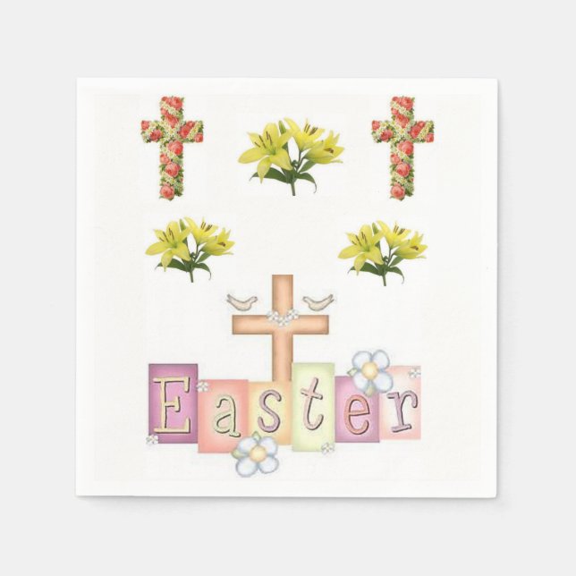 Easter Paper Napkins (Front)