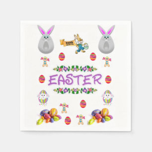 Easter Paper Napkins