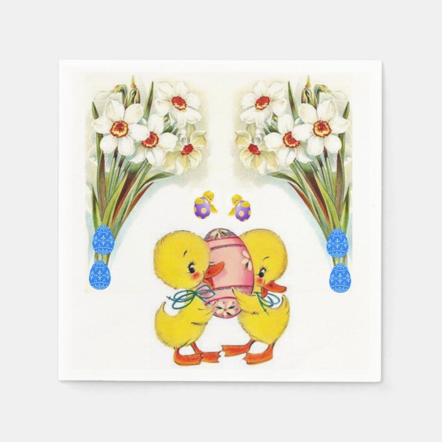 Easter Paper Napkins (Front)
