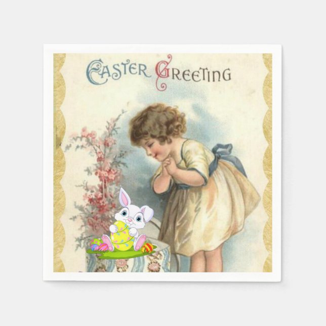 Easter Paper Napkins (Front)