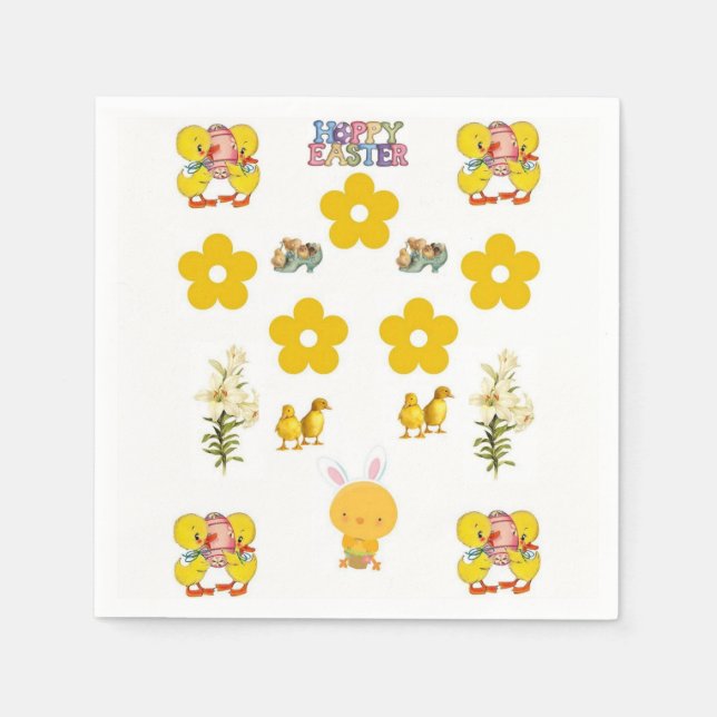 Easter Paper Napkins (Front)