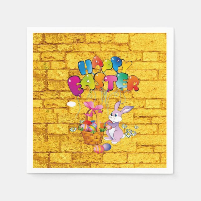 Easter Paper Napkins (Front)