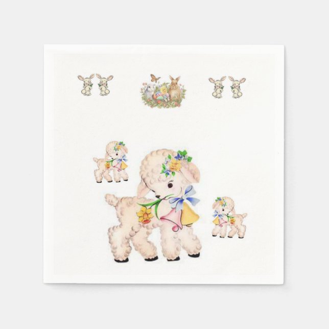 Easter Paper Napkins (Front)