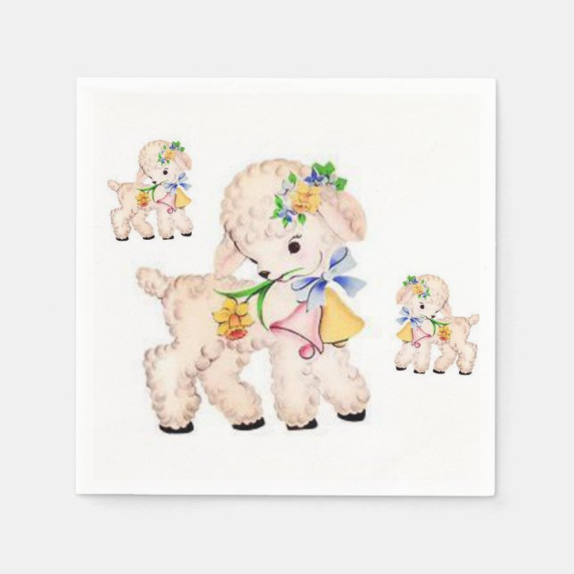 Easter Paper Napkins (Front)