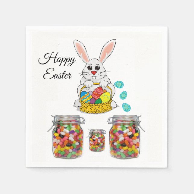 Easter Paper Napkins (Front)