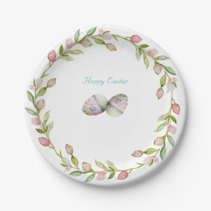 Easter Paper Plate 7" round