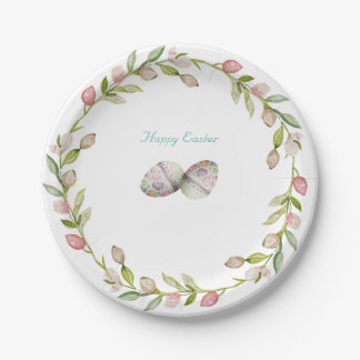Easter Paper Plate 7" round