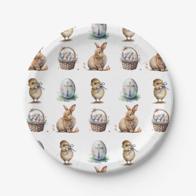 Easter Paper Plates (Front)