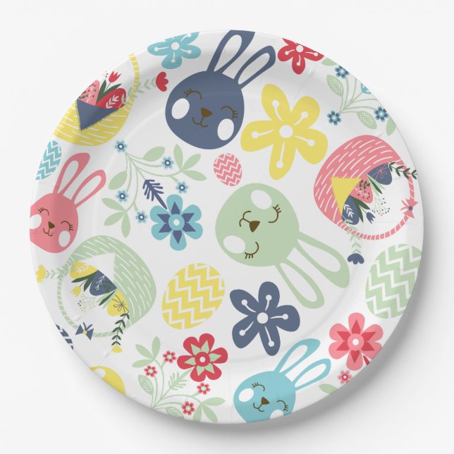 Easter  paper plates (Front)