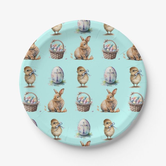 Easter Paper Plates (Front)
