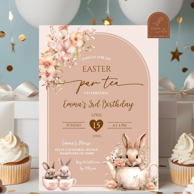 Easter Par Tea Invitation (Creator Uploaded)