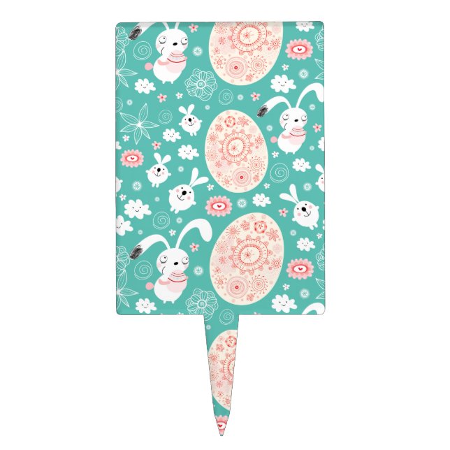 Easter Parade Cake Pick (Front)