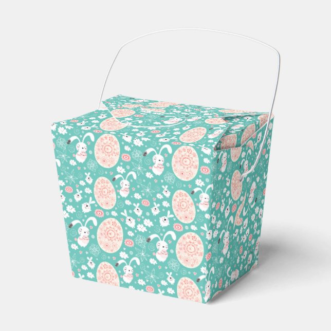Easter Parade Favor Box (Front Side)