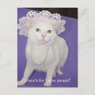 Easter Parade Holiday Postcard