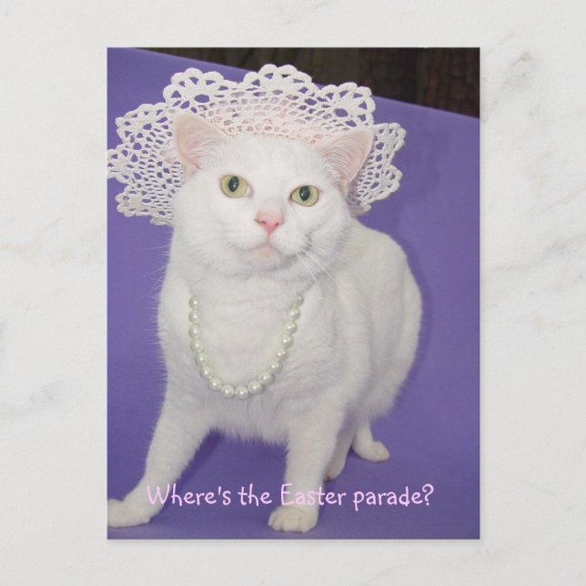 Easter Parade Holiday Postcard (Front)