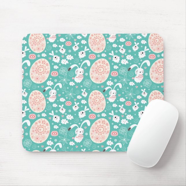 Easter Parade Mouse Pad (With Mouse)