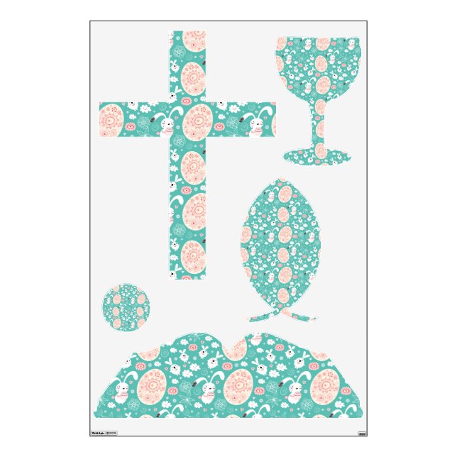 Easter Parade Wall Decals (Front)