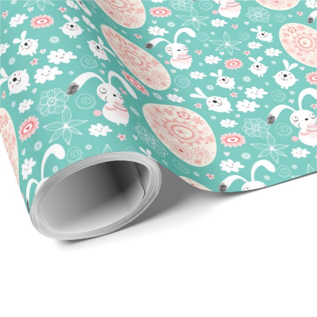 Easter Parade Wrapping Paper (Roll Corner)