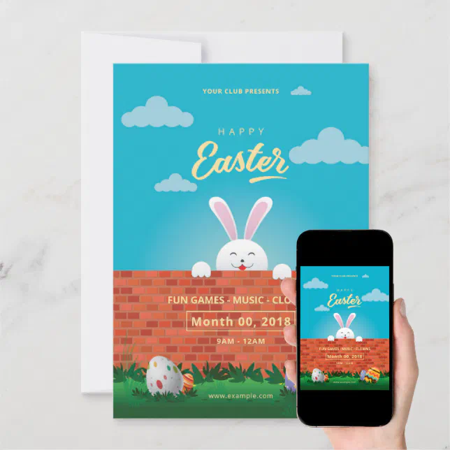 Easter Party Invitation | Zazzle