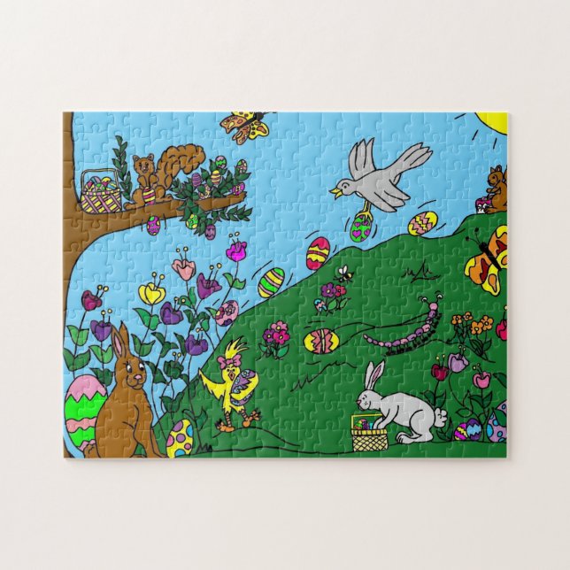 Easter Party Jigsaw Puzzle (Horizontal)