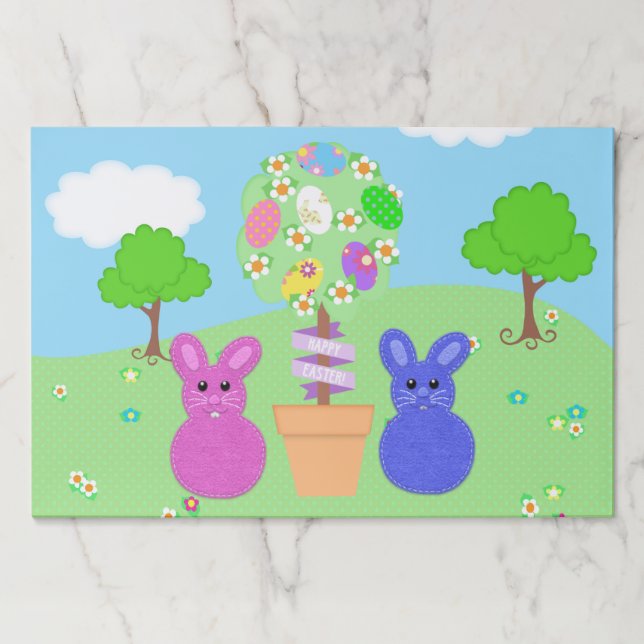 Easter Party Placemats for Kids (Front)