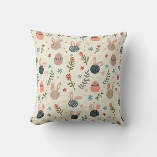 easter pattern pillow cushion
