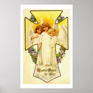Easter peace be thine poster