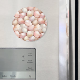 Easter Peach Pink Eggs Magnet