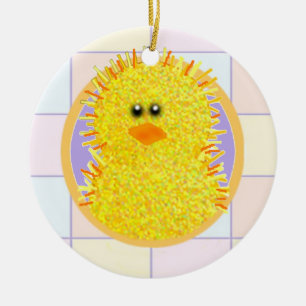 Easter Peep Ceramic Ornament