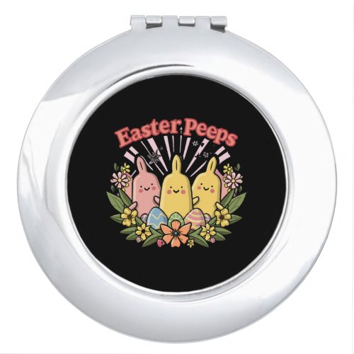 Easter Peeps Compact Mirror