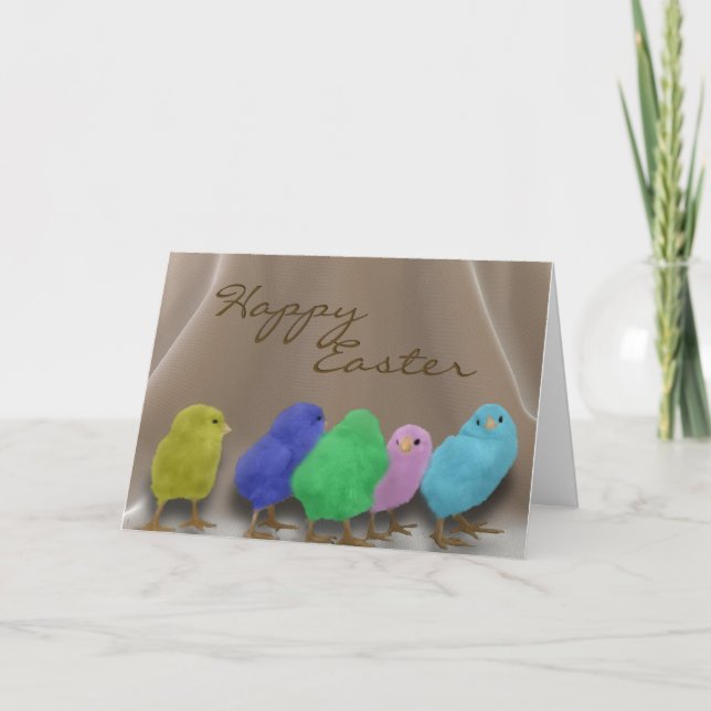 Easter Peeps Holiday Card (Front)
