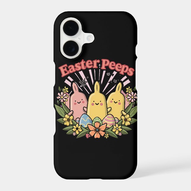 Easter Peeps Iphone Case (Back)