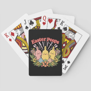 Easter Peeps Poker Cards