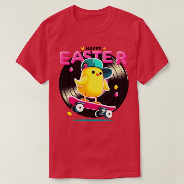 easter peeps vinyl 5 T-Shirt (Design Front)