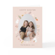 Easter Petals Photo Card