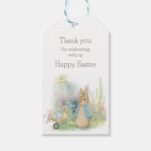 Easter Peter Rabbit Gift Tags