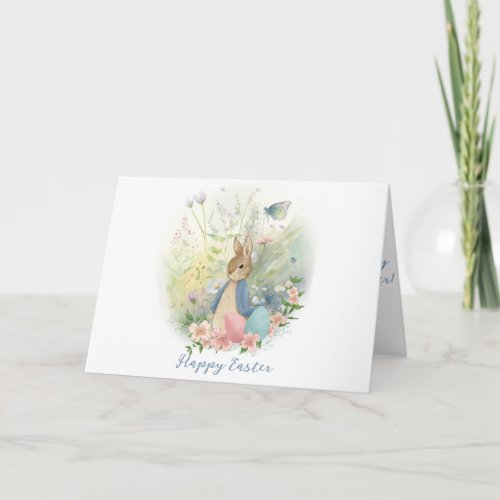 Easter Peter Rabbit Holiday Card