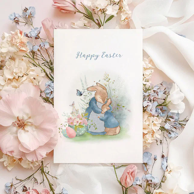 Easter Peter Rabbit Postcard | Zazzle