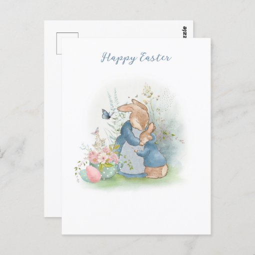 Easter Peter Rabbit Postcard | Zazzle