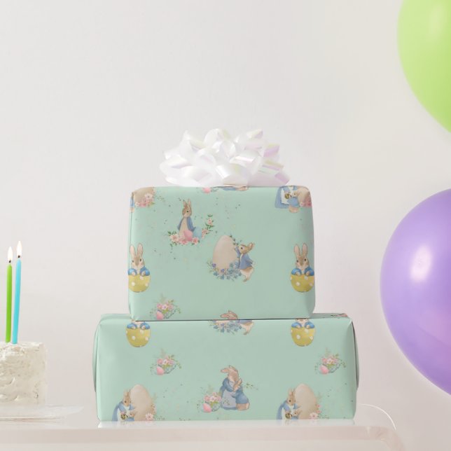 Easter Peter Rabbit Wrapping Paper  (Party Gifts)