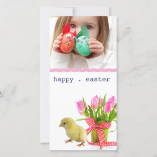 easter photo card