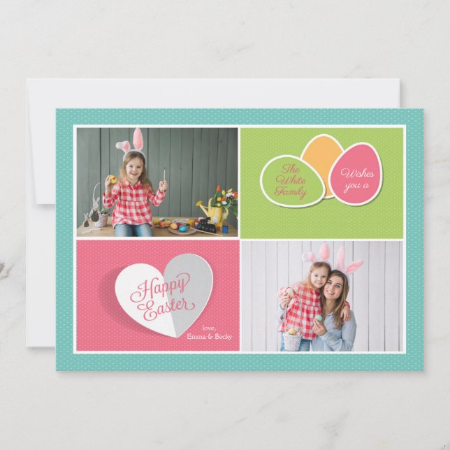 Easter Photo Card (Front)