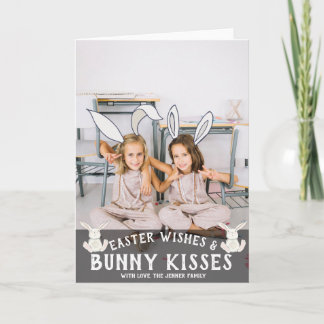 Easter Photo Card | Whimsical Bunny Ears