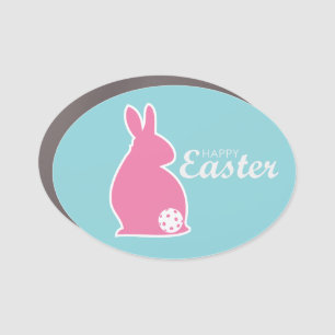 Easter Pickleball Car Magnet