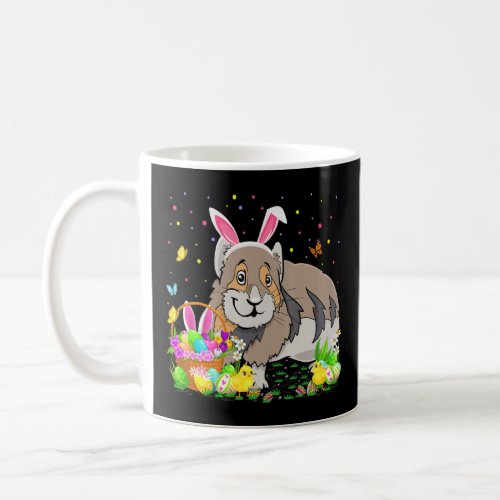 Easter Pika Bunny Egg Hunting Pika Easter Sunday  Coffee Mug