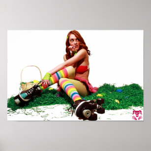 Easter Pin Up Poster