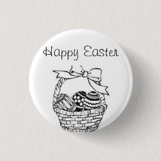easter pinback button