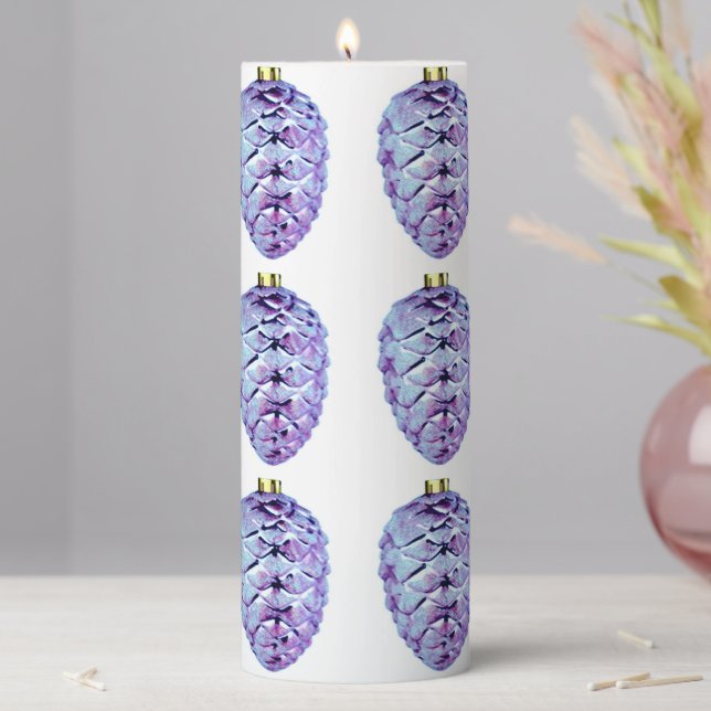 Easter Pinecone Candle (In Situ)