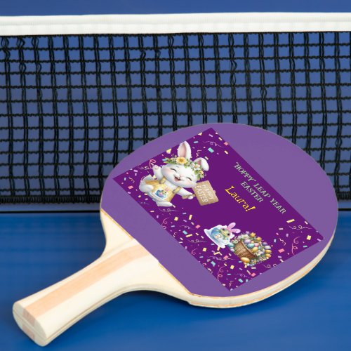 Easter Ping Pong Paddle